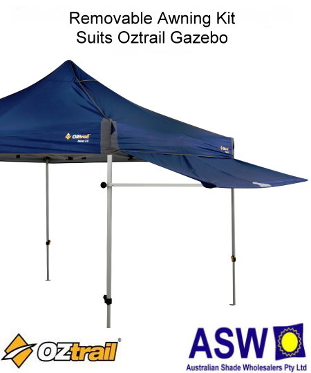 Removable Awning Kit suits 3m Oztrail Deluxe Gazebo - Image 3